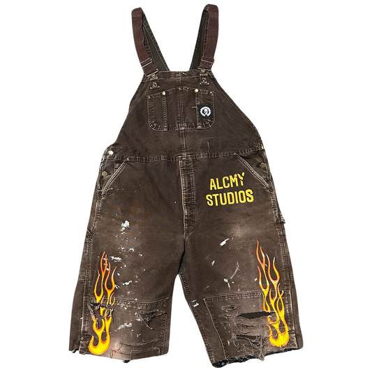 Alcmy Overall Shorts Sz 40
