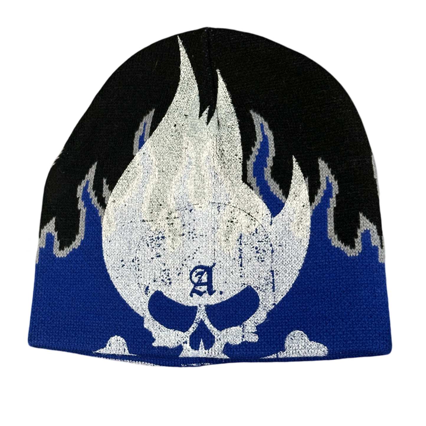 Alcmy Crossbone Skully Blue Flame