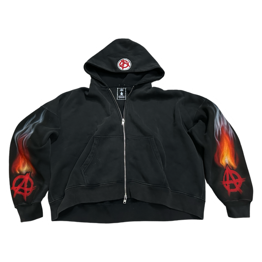 Alcmy Flame Sleeve Zip Up